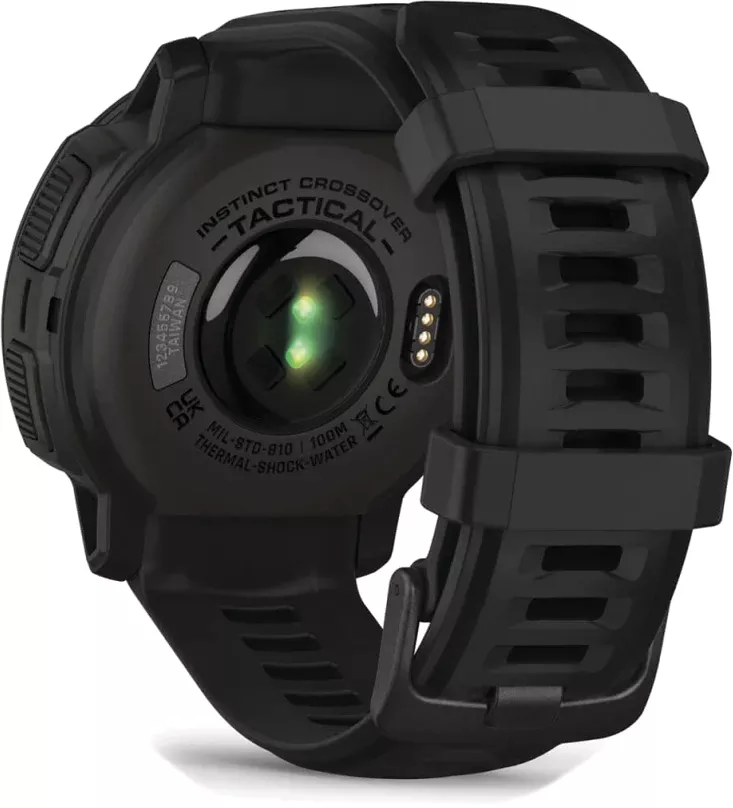 Умные часы Garmin Instinct Crossover Solar Tactical Edition 45 мм (черный) - фото2 Умные часы Garmin Instinct Crossover Solar Tactical Edition 45 мм (черный) - фото2